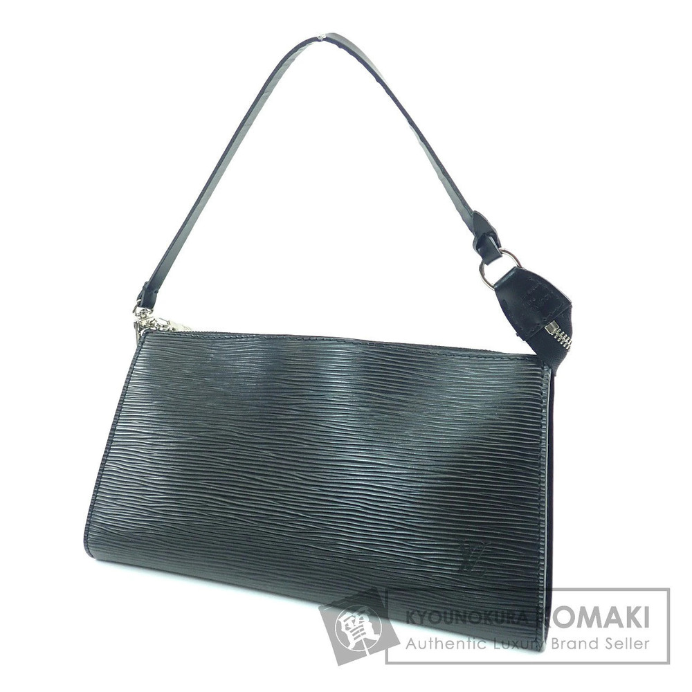 Louis Vuitton Pochette Accessoires Accessory Pouch Epi Leather Blue